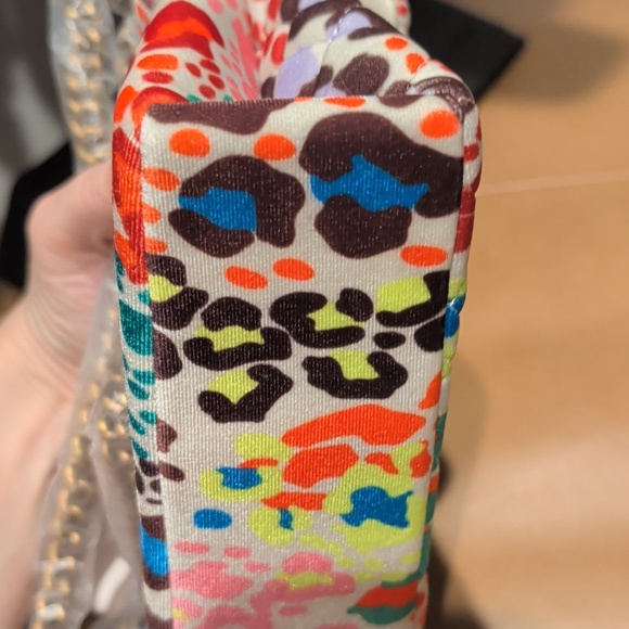 Kurt Geiger Brixton Multicolor Quilted Chain Shoulder Bag NWT and Dusty - Picture 11 of 11